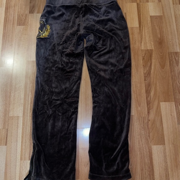 Vintage Nike Air Jordan Women's Velour Tracksuit. Pink/Brown. - Picture 5 of 12